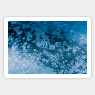 Deep Freeze Ice Patterns Series #3 Sticker